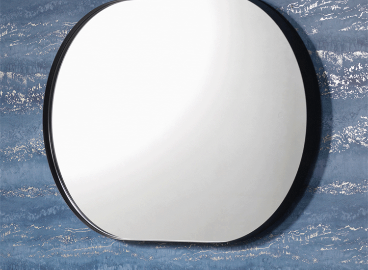 Valentina Black Frame Mirror - 600 x 900mm